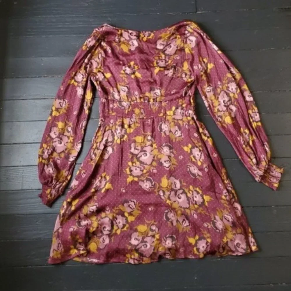 NWT Free People Floral Dress